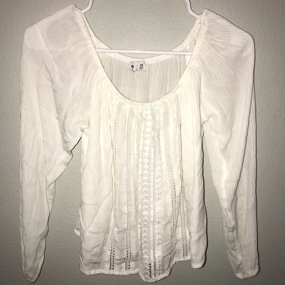 Hollister off the shoulder blouse